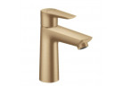 Bateria umywalkowa Hansgrohe Talis E 110, wysokość 162mm, z cięgłem i kompletem odpływowym - brąz szczotkowany