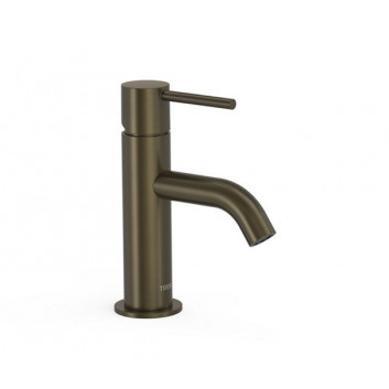 Bateria umywalkowa Tres Study Colors, stojąca, wysokość 175mm, złoty matowy