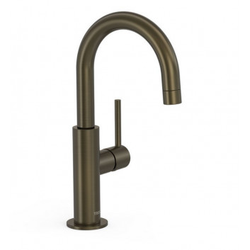 Bateria umywalkowa  Study - Tres, wys. 27,5 cm z obrotową wylewką - sanitbuy.pl