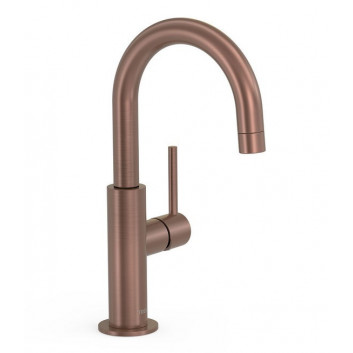 Bateria umywalkowa  Study - Tres, wys. 27,5 cm z obrotową wylewką - sanitbuy.pl