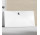 Brodzik prostokątny Huppe EasyStep, konglomeratowy 90x75 cm z powłoką EasyProtect - biały