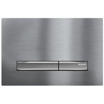 Przycisk Geberit Sigma 10 uruchamiający przedni do spłuczek podtynkowych UP320 - chrom/chrom mat/chrom