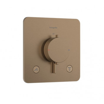 Bateria termostatyczna Hansgrohe Ecostat Comfort S, do 2 odbiorników, podtynkowa - chrom