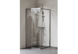 Kabina prysznicowa Ravak Blix II NBLRV2, czteroczęściowa narożna 90x90x195 cm, szkło przezroczyste z warstwą AntiCalc, profil chrom błyszczący