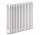 Grzejnik Zehnder Charleston model 3100, wysokość 100 cm x szerokość 73,6 cm (podłączenie 7610, standardowe boczne) - biały