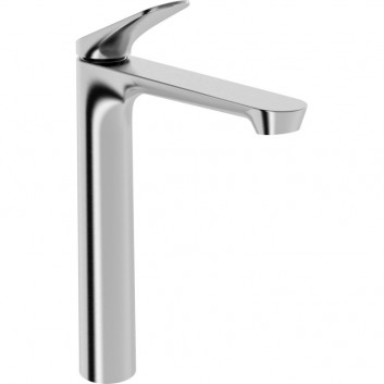 Bateria umywalkowa HansaGenesis, stojąca, jednouchwytowa - chrom