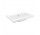 Umywalka meblowa Defra Go 60, prostokątna 61x41 cm, z otworem na baterie, z przelewem - biała