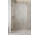 Kabina Radaway Essenza Pro 8 Brushed GunMetal Walk-In II 110 cm, wys. 200 cm, szkło przejrzyste 8 mm