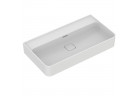 Umywalka prostokątna nablatowa Ideal Standard Strada II, 80x43 cm, bez otworu na baterię, z powłoką Ideal Plus - biała