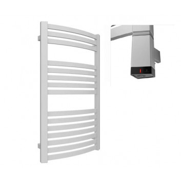 Grzejnik elektryczny Terma Dexter E 86x50 cm z grzałką MOA WiFi- kolor standardowy biały