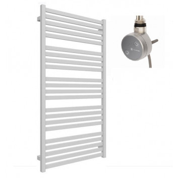Grzejnik elektryczny Terma Dexter E 86x50 cm z grzałką MOA WiFi- kolor standardowy biały