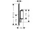 Bateria termostatyczna Hansgrohe Ecostat Comfort S, do 2 odbiorników, podtynkowa - chrom