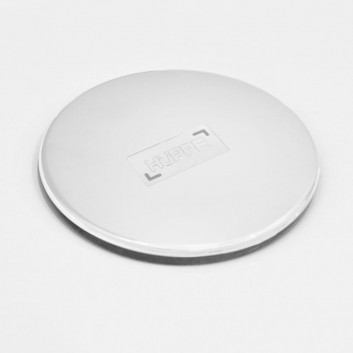 Syfon i korek Hüppe EasyStep okrągły, chrom, przepływ 0,8 l/s- sanitbuy.pl