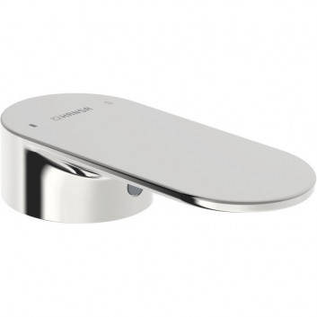 Bateria wannowo-natryskowa HansaGenesis, jednouchwytowa, montaż naścienny - chrom