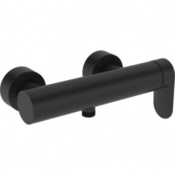 Bateria wannowo-natryskowa HansaGenesis, jednouchwytowa, montaż naścienny - chrom