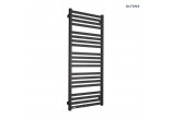 Grzejnik łazinkowy Oltens Vanlig 121x50 cm - czarny mat