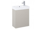 Umywalka Roca Mini-N z szafką wiszącą 45x24 cm (bez syfonu) - fume mat 