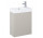 Umywalka Roca Mini-N z szafką wiszącą 45x24 cm (bez syfonu) - fume mat 