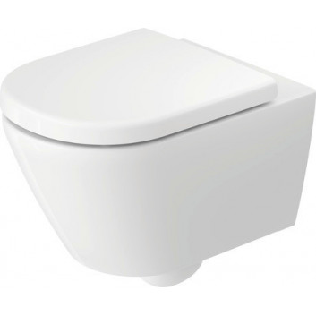 Miska WC wisząca Duravit D-Code, 54x35,5 cm HygieneGlaze, z półką - biała