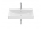 Mała umywalka ścienna Roca Ona 60x46 cm FIineceramic - biała
