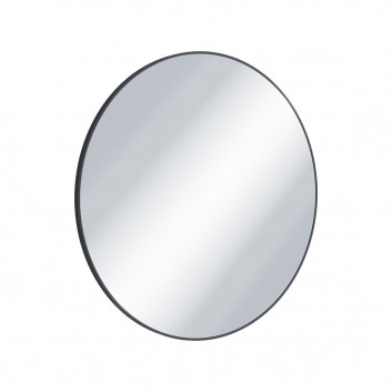 Lustro prostokątne Excellent Revia, wiszące, 100x50cm, czarny mat