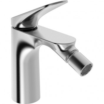 Bateria umywalkowa HansaGenesis, stojąca, jednouchwytowa - chrom