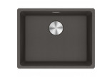 Zlewozmywak jednokomorowy Franke Maris MRG 110-52, materiał Fragranite - łupkowy szary