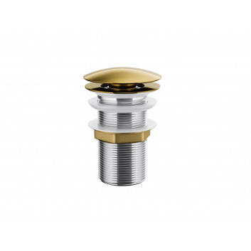 Bateria umywalkowa Corsan Lugo wysoka - złoty połysk