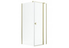 Drzwi prysznicowe Radaway Nes KDJ II 90, prawe, 900x2000mm, profil złoty połysk