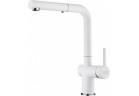 Bateria z wyciąganą wylewką Franke Active L pull-out spray - biały polarny/ chrom