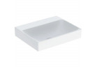 Umywalka mała Geberit One 50x41 cm, bez otworu na baterie, bez przelewu, powłoka KeraTect - biała