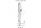 Stelaż Geberit Duofix do pisuaru uniwersalny, dla armatury ukrytej, H112-130