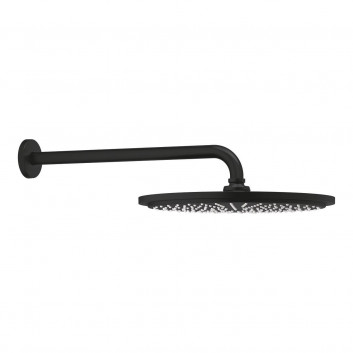 Deszczownica Grohe Rainshower Cosmopolitan 310, ramię ścienne 380mm, brushed hard graphite