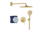 Zestaw prysznicowy  Grohe Essence podtynkowy z deszczownicą Rainshower mono 310 - brushed cool sunrise