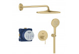 Zestaw prysznicowy  Grohe Essence podtynkowy z deszczownicą Rainshower mono 310 - brushed cool sunrise