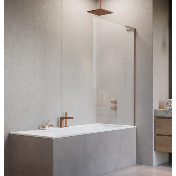 Drzwi prysznicowe Radaway Nes KDS II 120, lewe, 1200x2000mm, srebrny profil