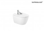 Bidet podwieszany Roca Ona 36 x 53 cm, z powłoką Supraglaze - biały