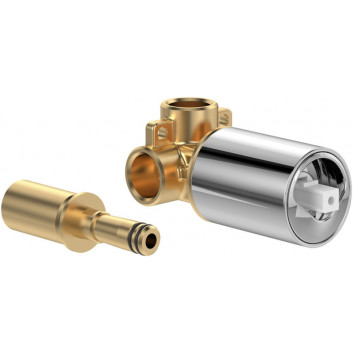 Bateria wannowo-prysznicowa Villeroy & Boch Dawn, jednouchwytowa, do montażu podtynkowego - chrom