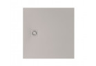 Brodzik kompozytowy Roca Magma 90 x 90 cm, Stonex - perłowy