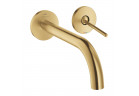 Bateria umywalkowa Grohe Atrio 2 dwuotworowa, wysięg wylewki 221 mm - brushed cool sunrise