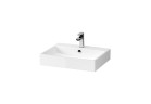 Umywalka meblowa Cersanit Virgo 60, 60,5x46cm, z przelewem, z otworem na baterię - biała