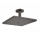 Deszczownica Hansgrohe Raindance E EcoSmart 30 cm kwadratowa z ramieniem sufitowym - czarny chrom szczotkowany