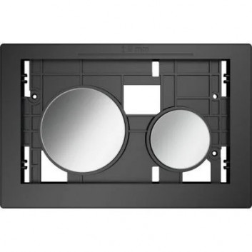 Osłona do przycisków spłukujących TECEloop, szklana - biały marmur