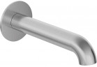Wylewka wannowa Deante Silia ścienna, długość 22,6 cm - stal szczotkowana