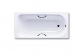 Wanna stalowa Kaldewei Saniform Plus 362-1 160x70 cm, z powierzchnią uszlachetnioną - biel alpejska