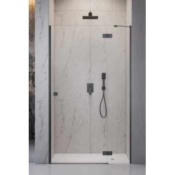 Drzwi kabiny prysznicowej Radaway Essenza 8 KDJ 80, lewe, 800x2000mmm, szkło przejrzyste, chrom