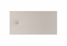 Brodzik prostokątny Roca Magma 120x90cm kompozytowy, Stonex - beżowy
