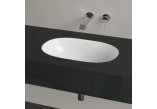 Umywalka Villeroy & Boch O.Novo, podblatowa, Biały Alpin Ceramicplus, 53x32 cm, z przelewem