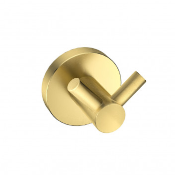 Wieszak na ręcznik Emporia 45 cm - złoty szczotkowany