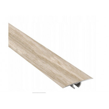 Profil zakończeniowy okleinowany Arbiton do podłóg, długość 186 cm, szerokość 3 cm - kolor CS3 (dąb loft)